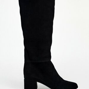 SOLD!!! Brand New Never Worn Zara over the knee Suede boots